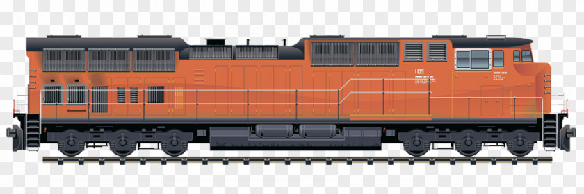 Train Rail Transport Passenger Car Diesel Locomotive PNG