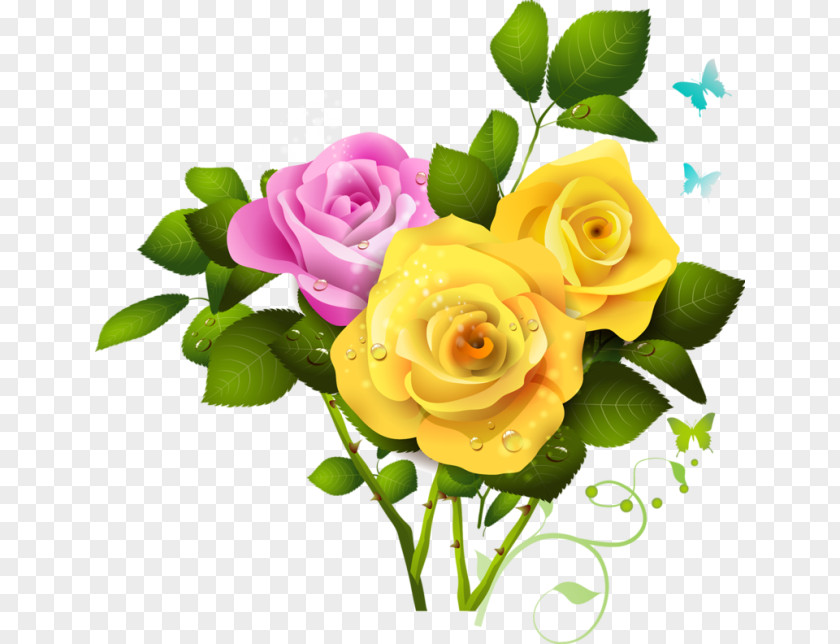 Yellow Rose File Flower Pink Clip Art PNG