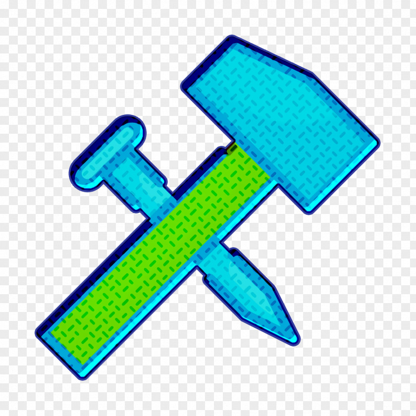 Action Icon Hammer Labor PNG