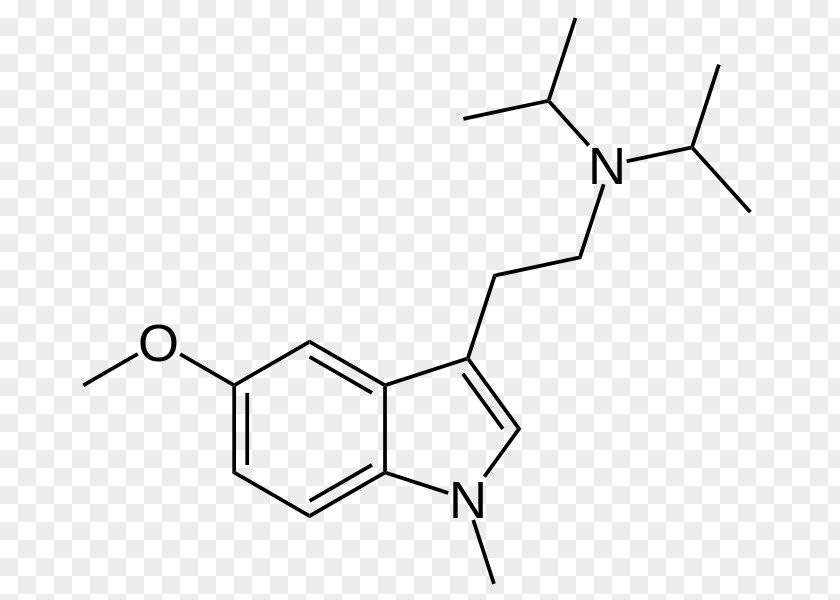 Meo Tryptamine 4-Acetoxy-MET Indole Protonation 5-MeO-DMT PNG