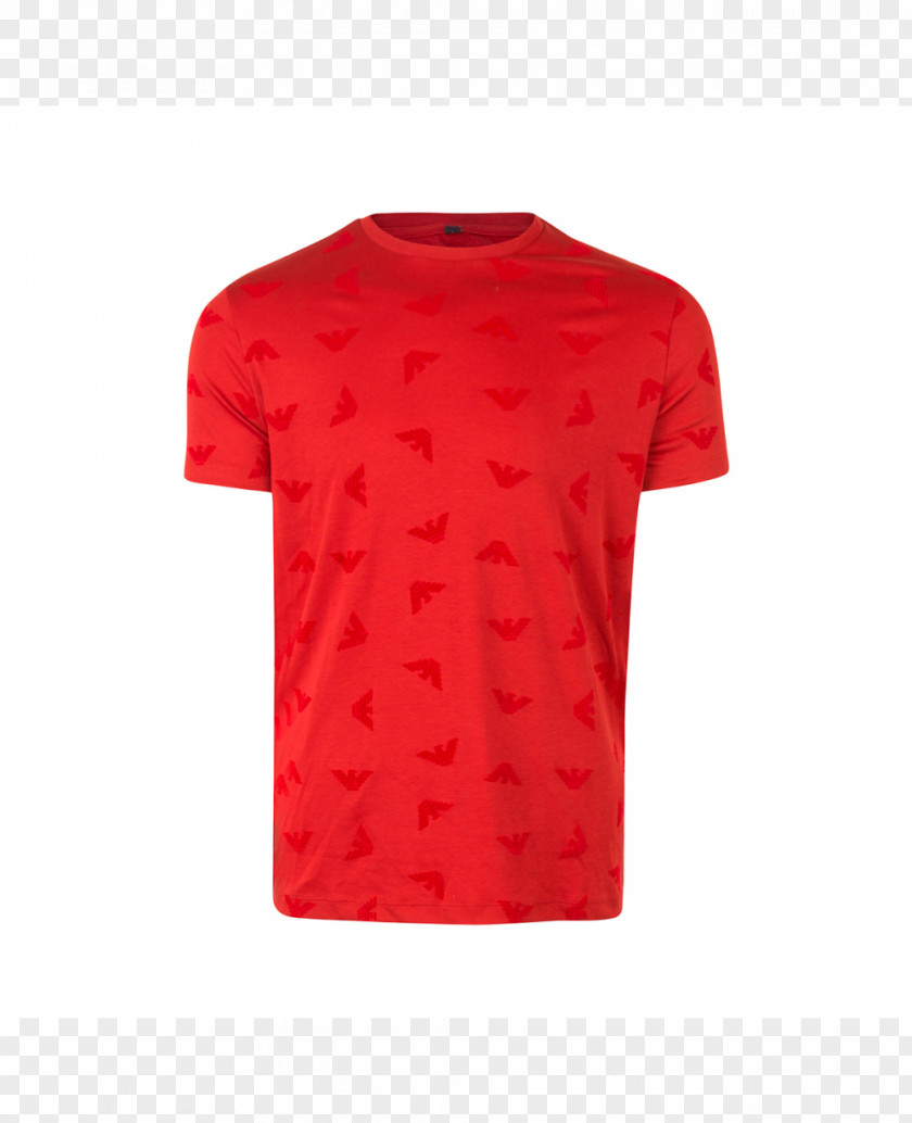Printed T Shirt Red T-shirt Neck PNG