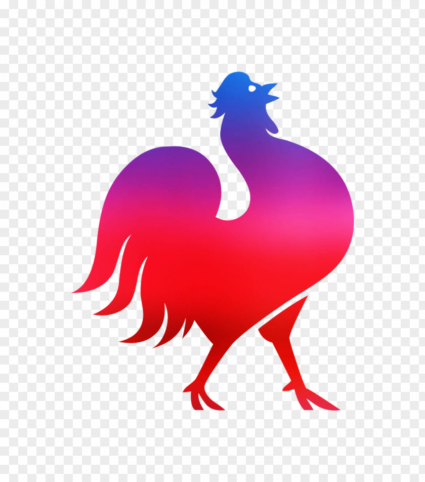 Rooster Chicken Bird Beak Heart PNG