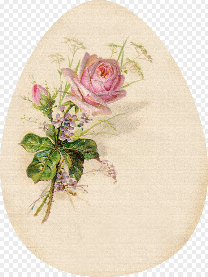 Rose Decoupage Paper Post Cards Flower PNG