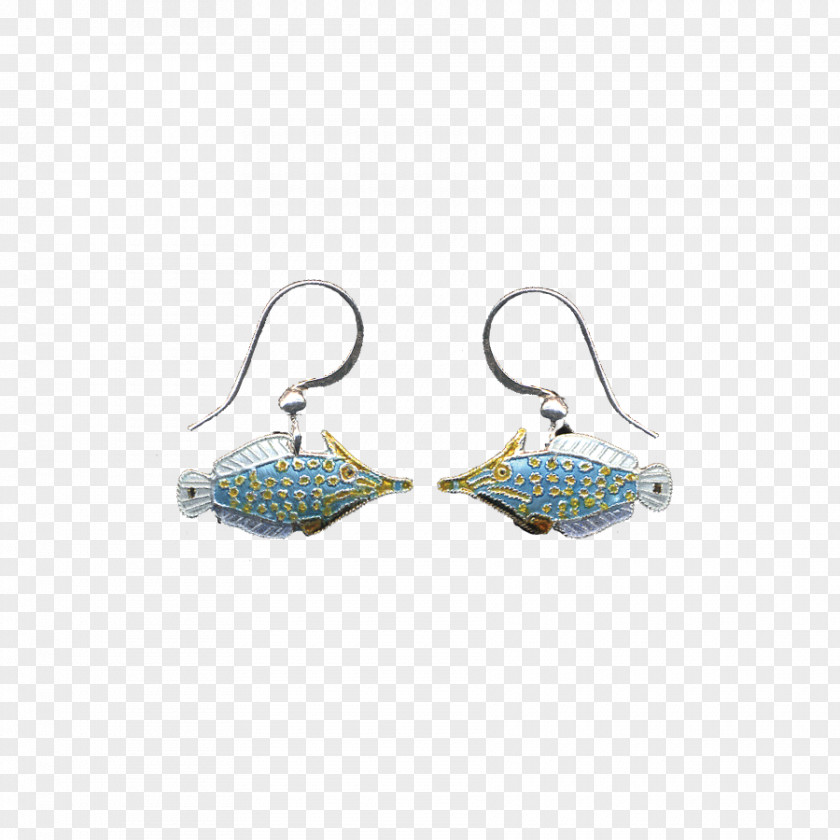 Silver Earring Turquoise Jewellery PNG