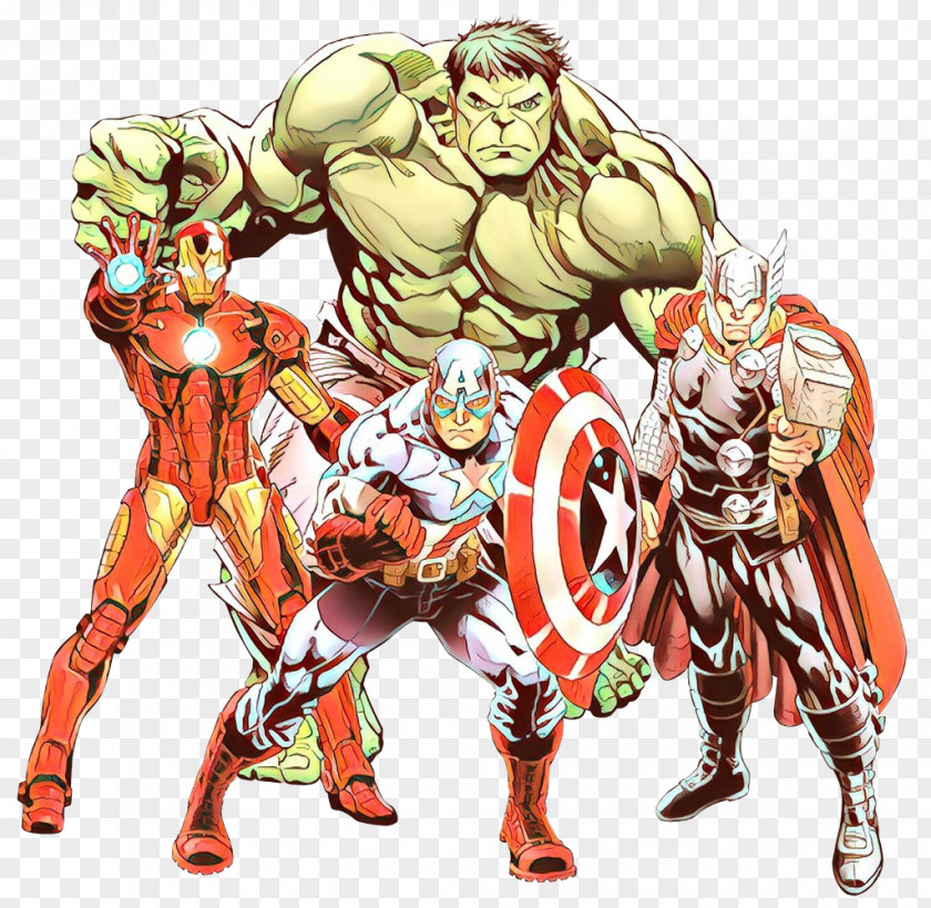 Superhero- M Fiction Cartoon Muscle PNG
