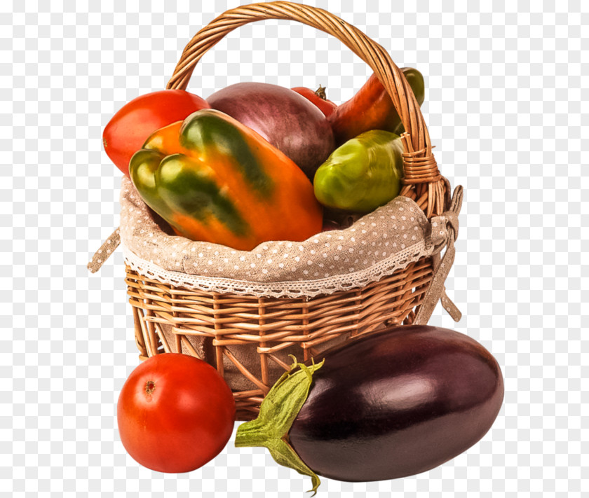 A Basket Of Vegetables Organic Food Raw Foodism Eating Diet PNG