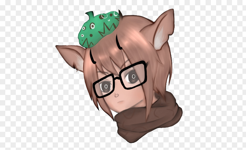 Cat Pig Eye Horse Glasses PNG