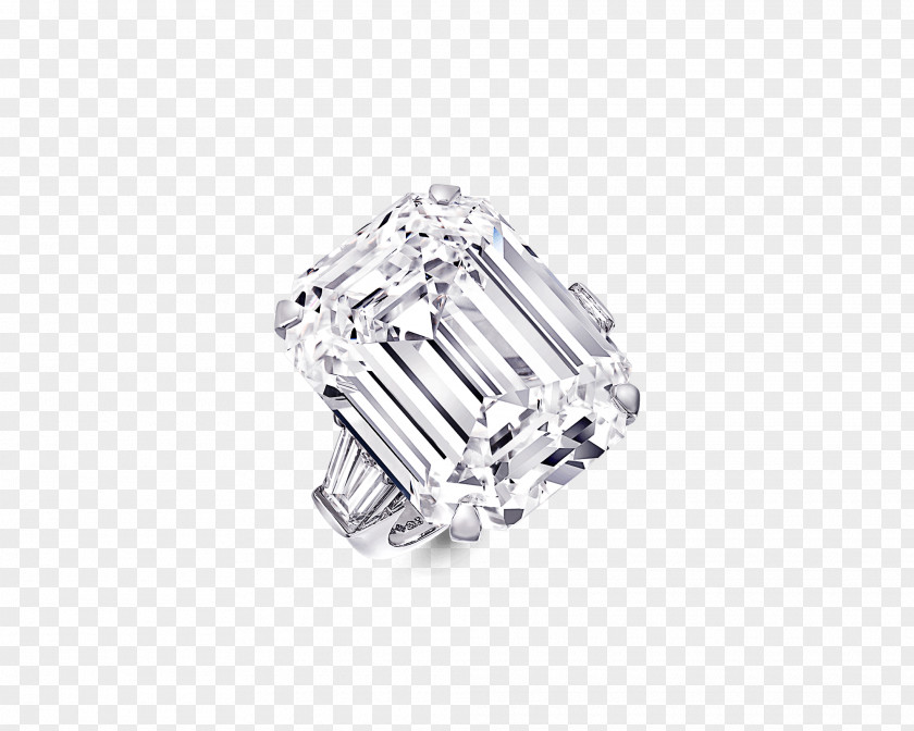 Diamond Cutting Engagement Ring Graff Diamonds Emerald PNG