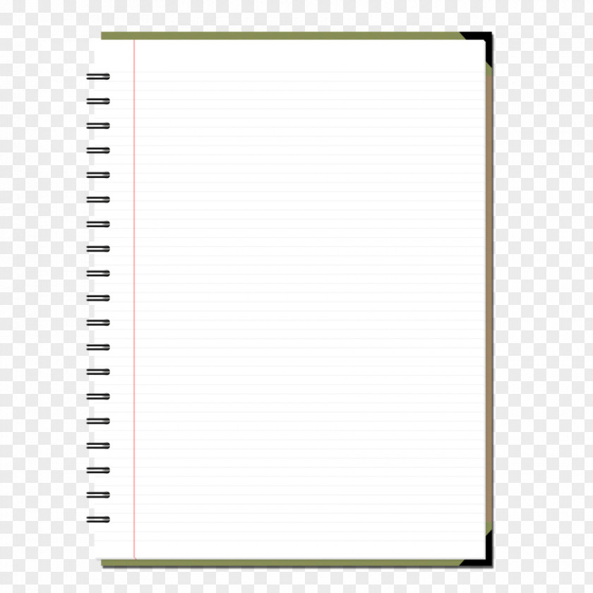 Notebook Paper Text Picture Frame Font Pattern PNG