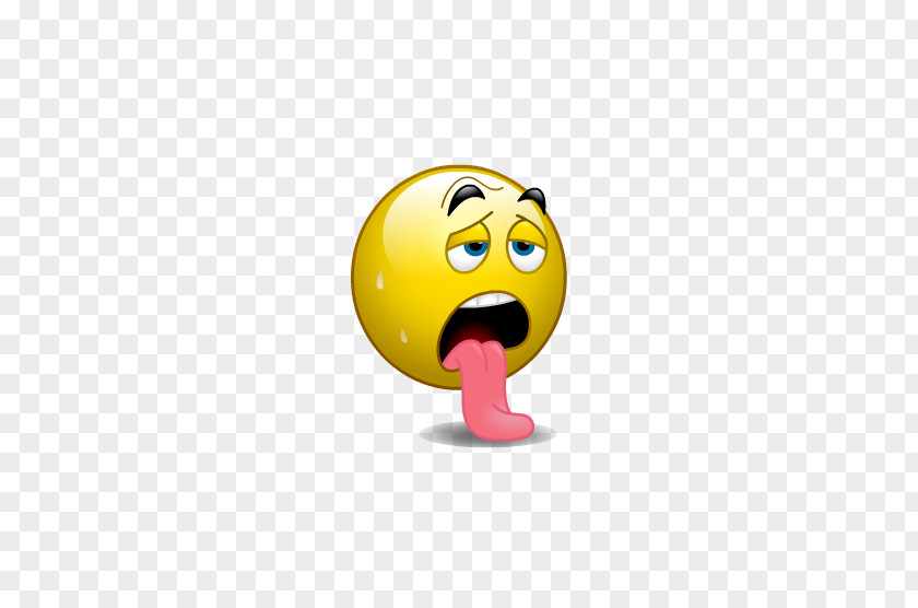 Stressed Out Emoticon Smiley Yellow Font PNG