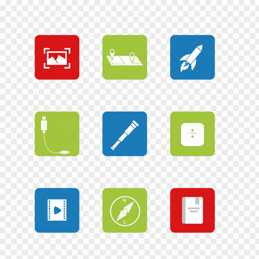 Vector Color Box Ecology Stock Photography Icon PNG