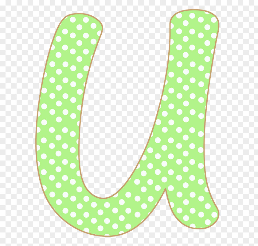 Polka Dot Letter Alphabet Font PNG