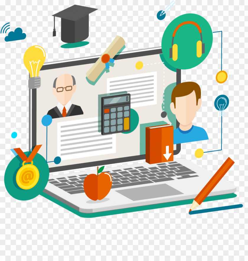 School Educational Technology Learning Clip Art PNG