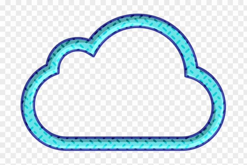 Turquoise Aqua Apple Icon Cloud Icloud PNG
