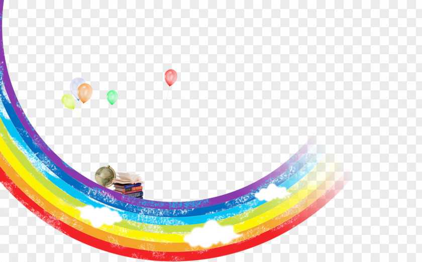 Rainbow Balloons Child Behavior Checklist Diaper PNG
