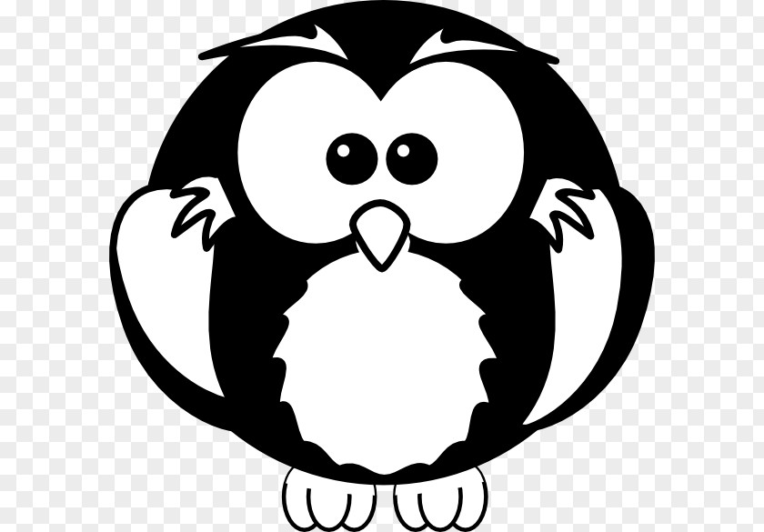 Owl Tawny Bird Cartoon Clip Art PNG