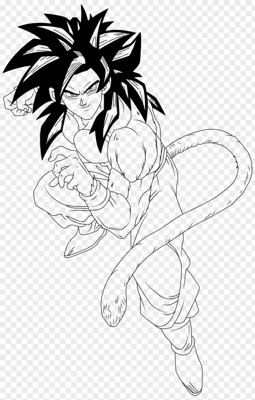 Aidilfitri Goku Gohan Line Art Saiyan Drawing PNG