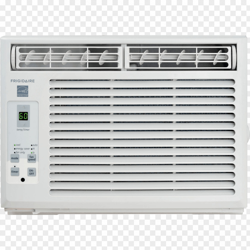 Air Conditioner Conditioning Frigidaire British Thermal Unit Room Cooling Capacity PNG