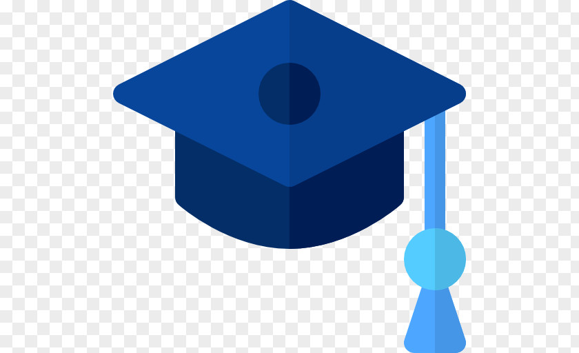 Blue Headgear Square Academic Cap PNG