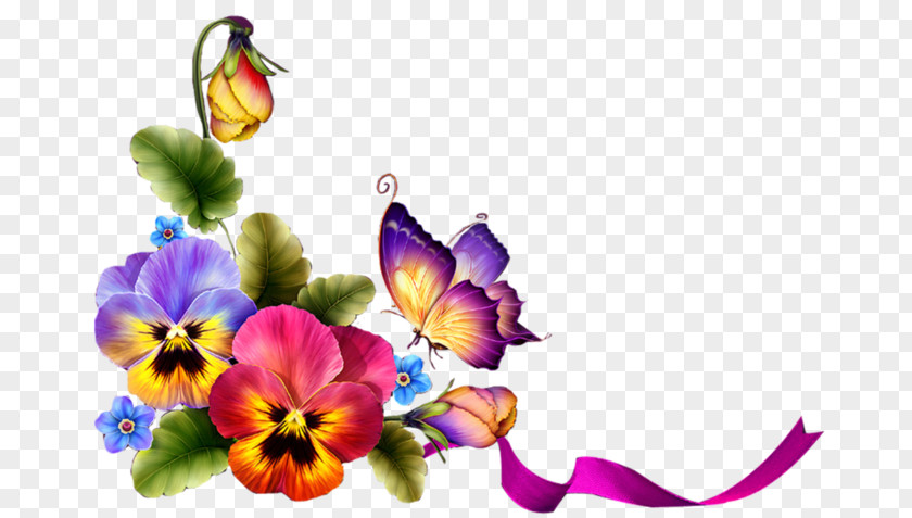 Butterfly Picture Frames Flower Clip Art PNG