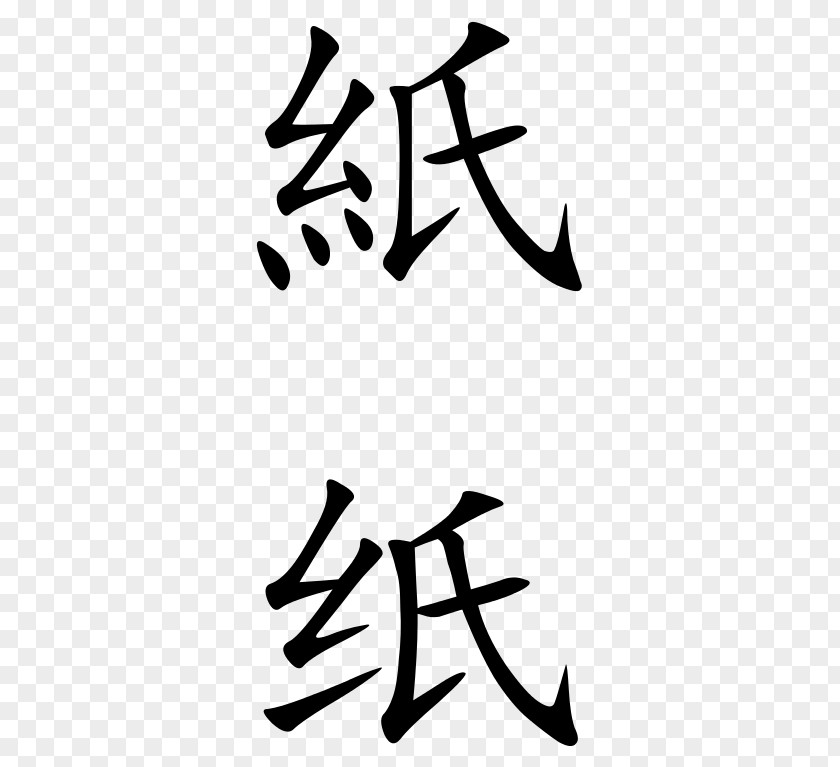 Chinese Paper Simplified Characters Standard PNG