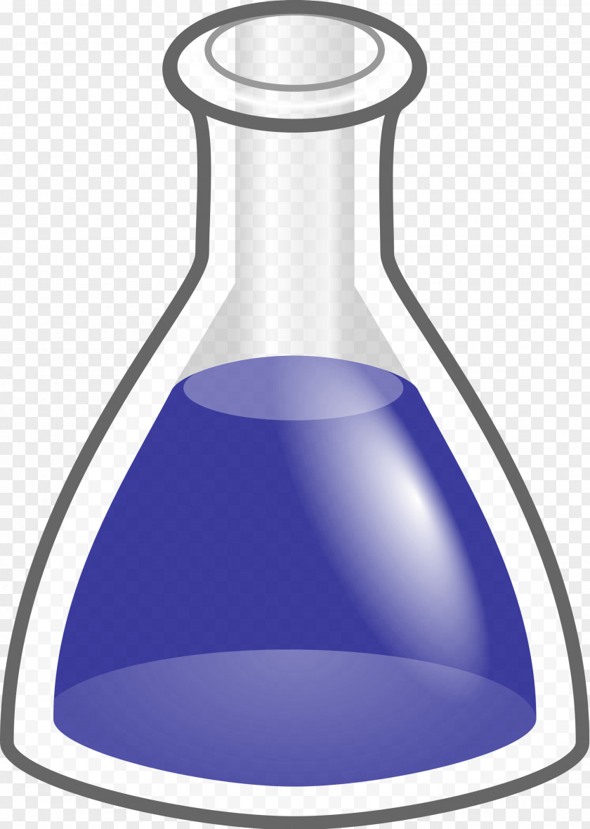 Flask Erlenmeyer Laboratory Flasks Volumetric Chemistry Clip Art PNG