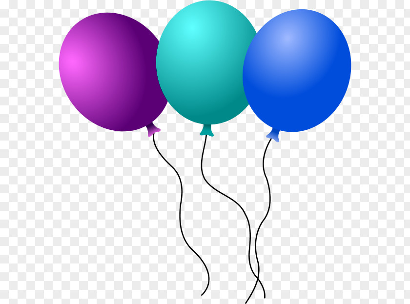 Helium Balloon Birthday Clip Art PNG