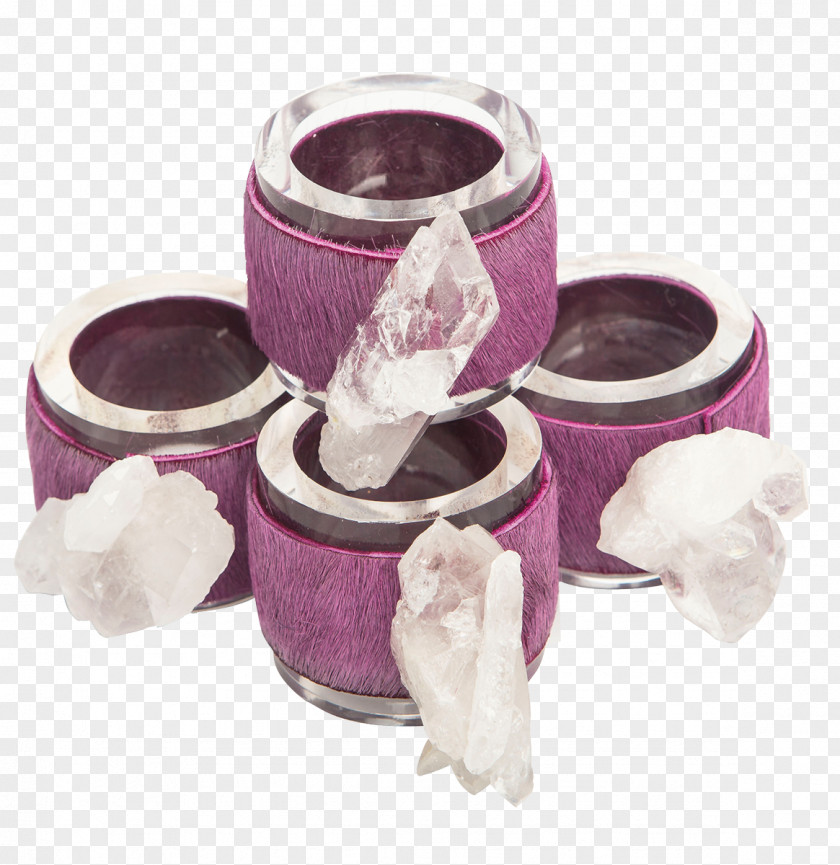 Napkin Cloth Napkins Ring Mrs. Potts Purple Lilac PNG