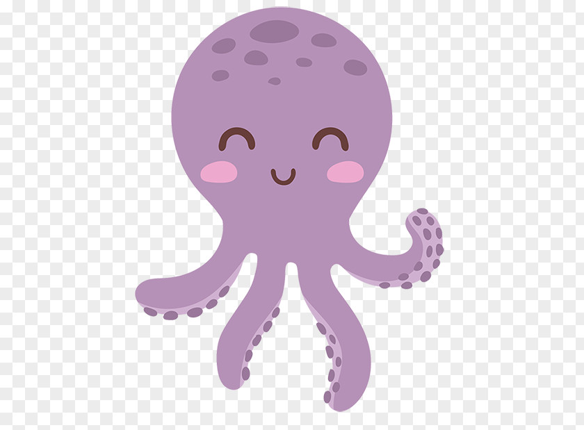 Octopus Cartoon Vector Graphics Clip Art Illustration Image PNG