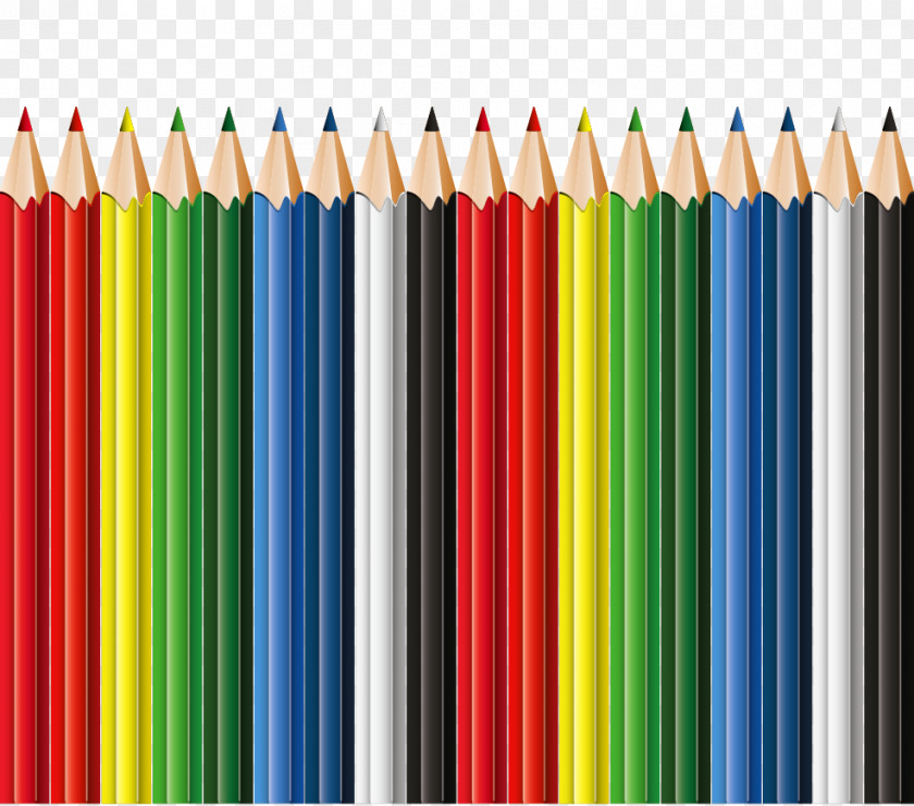 School Pencils Decor Clipart I, Pencil Blackwing 602 Colored PNG