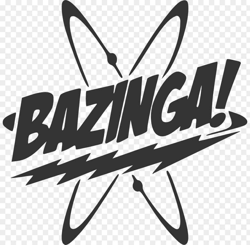 Sheldon Cooper Bazinga Decal Sticker PNG