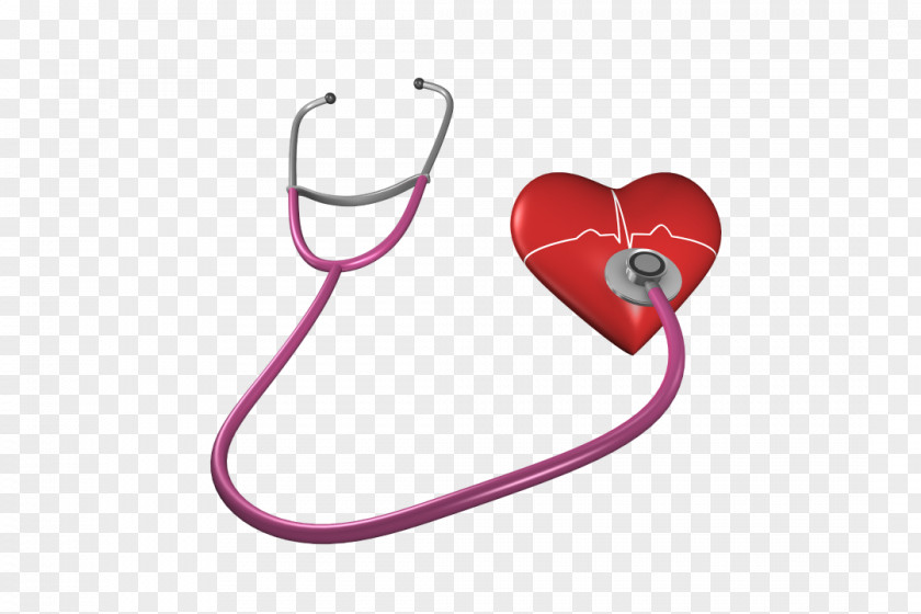 Stethoscope Heart Physician Cardiology Health Care Cardiovascular Disease PNG
