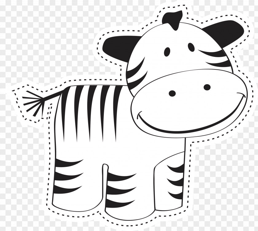 Vector Black And White Calf Royalty-free Illustration PNG