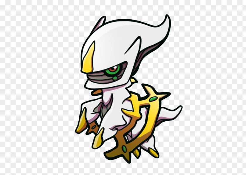 Arceus Pokémon Art PNG