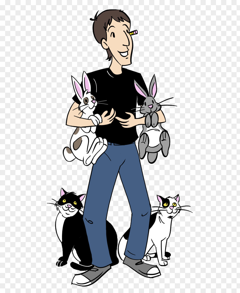 Cat Human Behavior Character Clip Art PNG