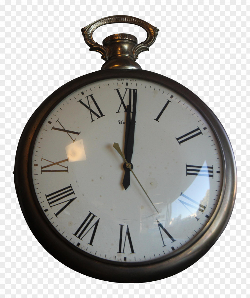 Clock United Airlines Brooklyn Pocket Watch Stopwatch PNG