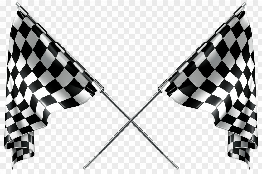 Finish Line Racing Flags Clip Art PNG