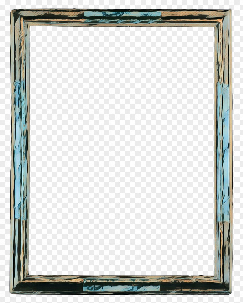 Mirror Rectangle Picture Frame PNG