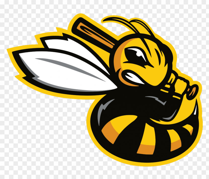 Bee Venom Salt Lake Bees Baseball Field Logo PNG