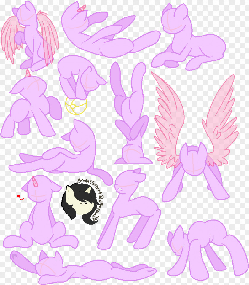 Cute Anti Sai Cream My Little Pony Winged Unicorn Horse Drawing PNG