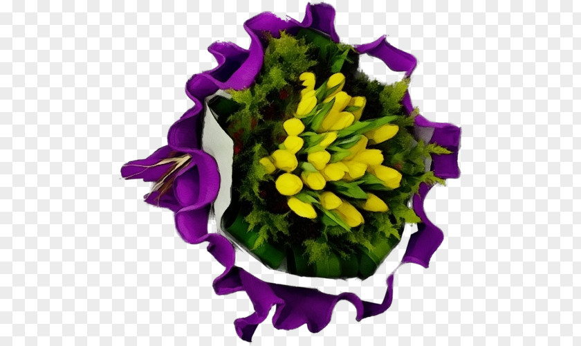 Flower Purple Violet Plant Yellow PNG