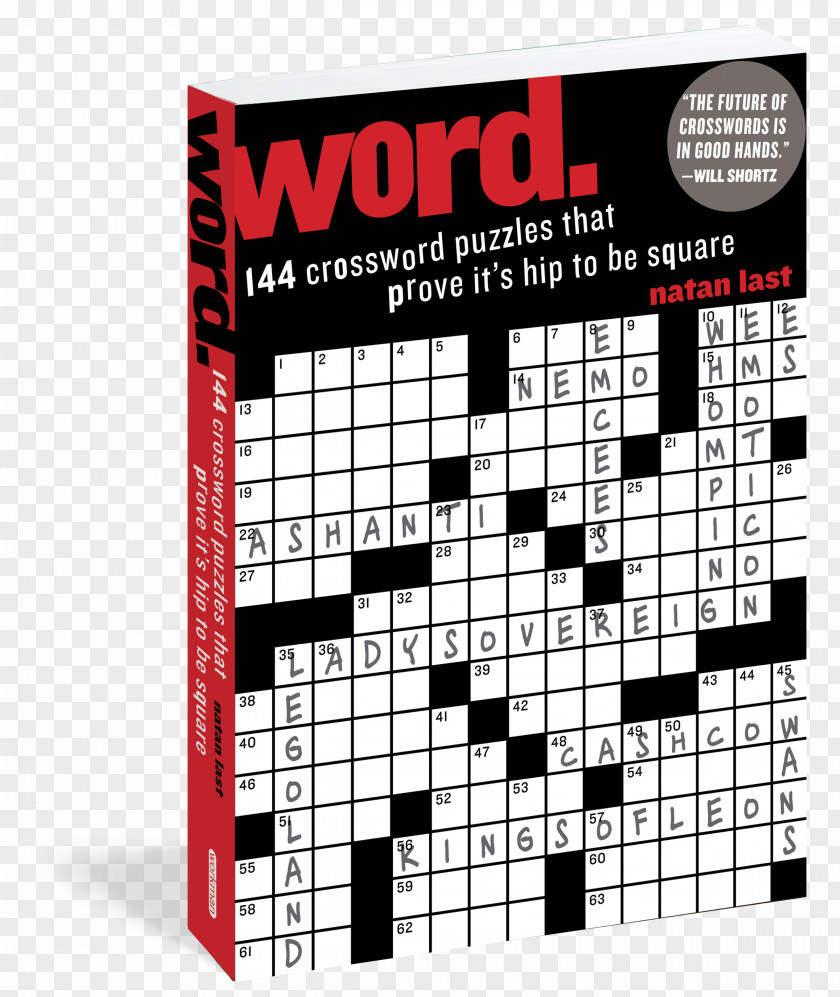 Book Word: 144 Crossword Puzzles That Prove It's Hip To Be Square Geek Crosswords: From Aragorn Zoidberg, More Than 50 For Hours Of Geeky Fun Word Game PNG