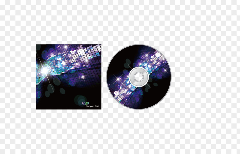 CD Cover Vector Material Compact Disc Album Optical Packaging PNG