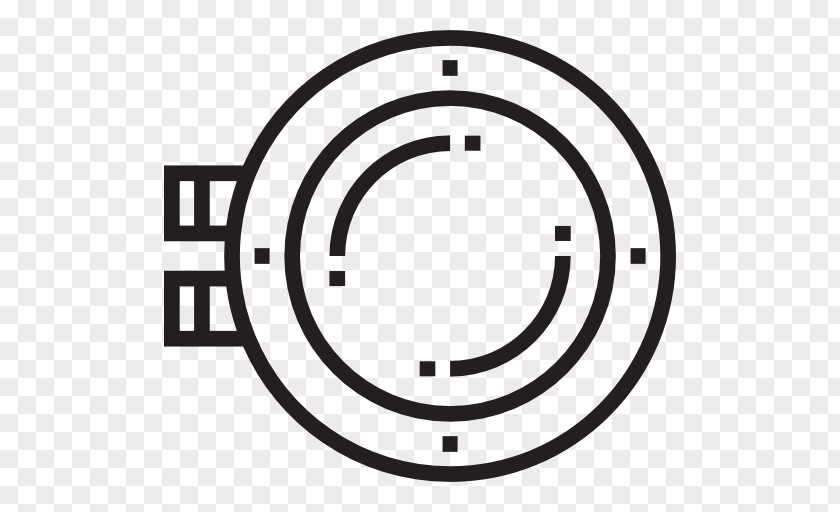 Circle White Font PNG