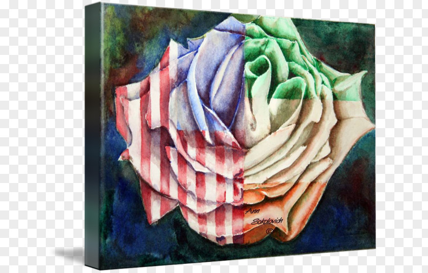 European And American Beauty Painting Rose Art Irish People Canvas PNG