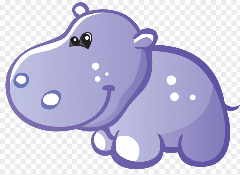 Hippo Hippopotamus Kitten Cartoon Clip Art PNG