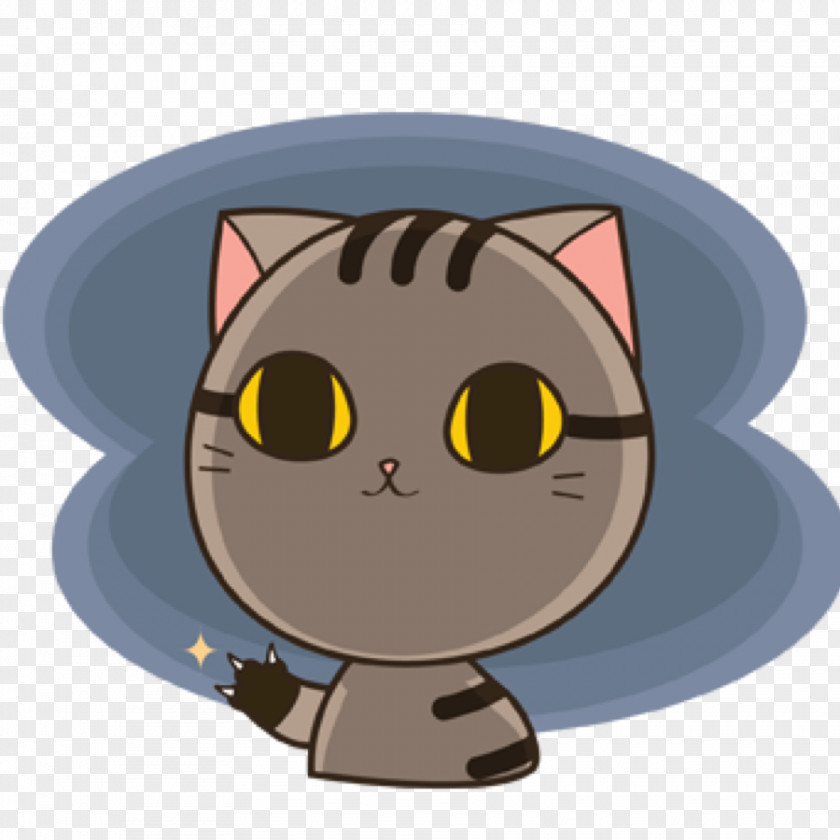 Kitten Whiskers Cat Snout Cartoon PNG