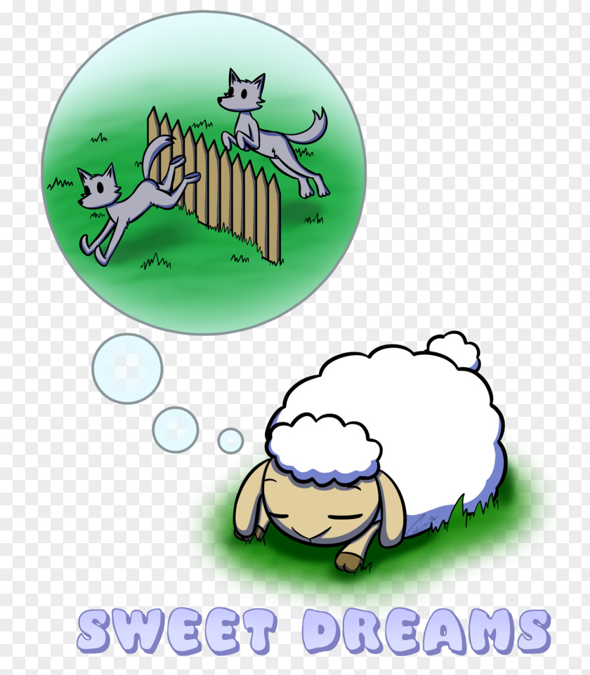 Sweet Dreams Human Behavior Green Animal Brand Clip Art PNG