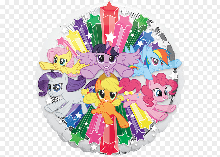 Balloon Pinkie Pie Rainbow Dash Pony Applejack PNG