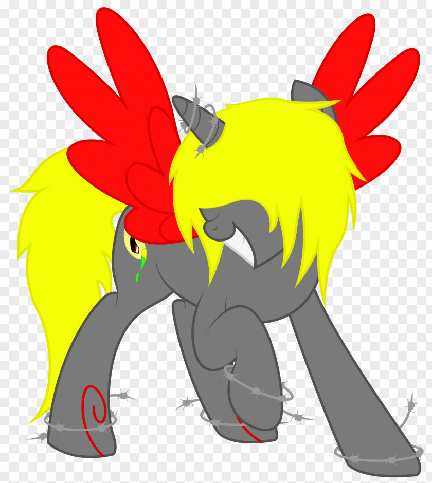 Barbwire Art Horse PNG